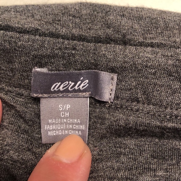 Aerie super soft ruched skirt worn 1x can also be used as a tube top! - Picture 3 of 3